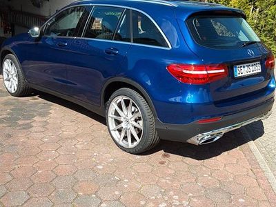Blau Gebraucht 2017 Mercedes GLC250 SUV | 27.650 € (Guter Preis)