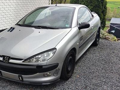 Brugt Peugeot 206 CC 109 HK (80 kW) 2002 Sølv Cabriolet