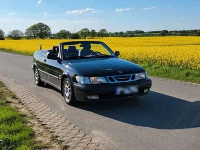 Gebraucht Saab 9-3 Cabriolet 131 PS (96 kW) 1999 Schwarz Cabrio