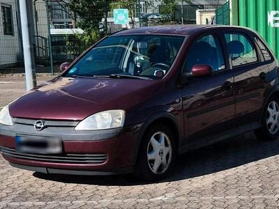 Gebraucht Opel Corsa 75 PS (55 kW) 2002 Rot Kleinwagen