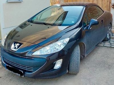 Gebraucht Peugeot 308 CC 88 PS (64 kW) 2009 Schwarz Cabrio