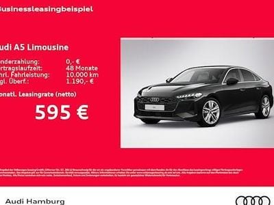 Schwarz Neu 2026 Audi A5 Ambiente Limousine | 66.510 € (Guter Preis)