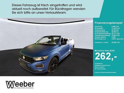 Second-hand VW T-Roc Cabriolet Edition 150 CP (110 kW) 2022 Albastru Cabrio