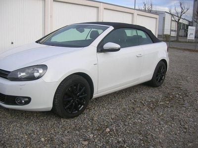 Gebraucht VW Golf Cabriolet Cup 140 PS (102 kW) 2014 Weiß Cabrio