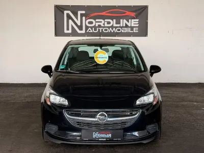 Gebraucht Opel Corsa Edition 69 PS (50 kW) 2016 Schwarz Kleinwagen