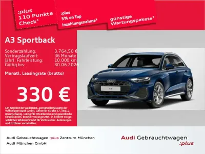 Gebraucht Audi A3 S-Line 204 PS (150 kW) 2025 Ascariblau metallic Limousine