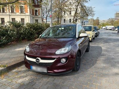 gebraucht Opel Adam Glam 3-Türer mit Panoramadach in samtrot-cremeweiß