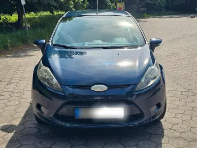Gebraucht Ford Fiesta 60 PS (44 kW) 2009 Blau Kleinwagen