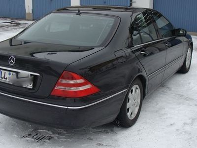 Gebraucht Mercedes S320 224 PS (164 kW) 2000 Schwarz metallic Limousine