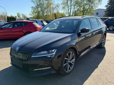 Gebraucht Skoda Superb SportLine 218 PS (160 kW) 2021 Schwarz Kombi