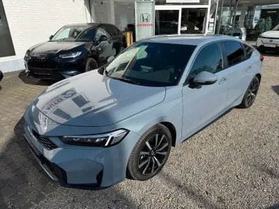 Nouvelle Honda Civic Elegance 184 ch (135 kW) 2026 Gris Berline