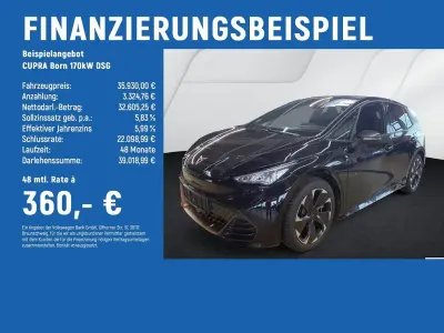 Gebraucht Cupra Born 169 kW (231 PS) 2025 Schwarz Kleinwagen