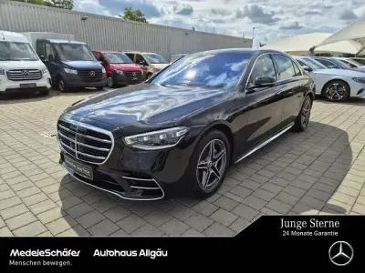 Gebraucht Mercedes S350 AMG 313 PS (230 kW) 2025 Lack obsidianschwarz Limousine