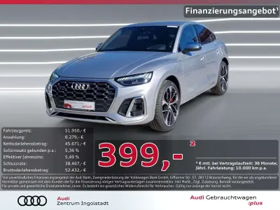 Gebraucht Audi SQ5 Sportback Ambiente 341 PS (250 kW) 2023 Silber metallic SUV