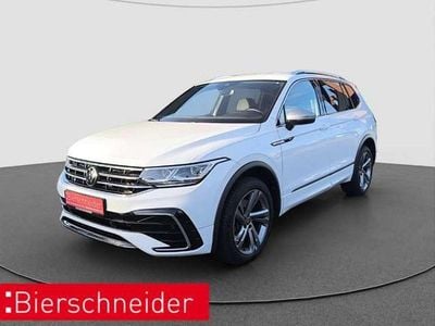 Weiss Gebraucht 2023 VW Tiguan Allspace R-line SUV | 38.590 € (Fairer Preis)