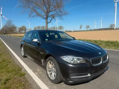 Brugt BMW 218 Efficient Dynamics 218 HK (160 kW) 2015 Sort Stationcar