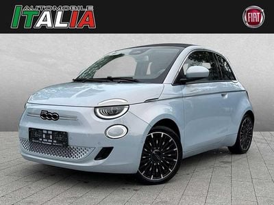 Gebraucht Fiat 500e La Prima 86 kW (118 PS) 2021 Blau Cabrio