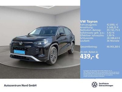 Occasion VW Tayron Life 204 ch (150 kW) 2025 Noir SUV