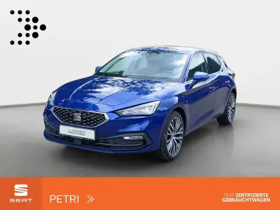 Gebraucht Seat Leon XCELLENCE 131 PS (96 kW) 2021 Blau Limousine