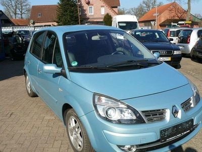 Usata Renault Scénic II Exception 111 CV (81 kW) 2008 Blu Monovolume