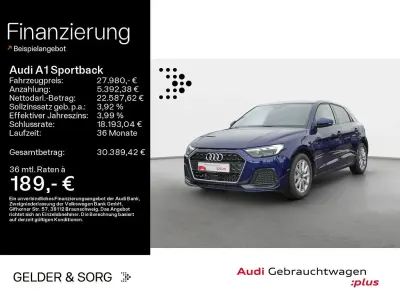 Gebraucht Audi A1 Sportback S-Line 150 PS (110 kW) 2025 Navarrablau metallic Kleinwagen