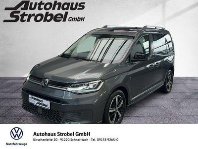 Gebraucht VW Caddy Style 122 PS (89 kW) 2021 Indiumgrau metallic Van / Kleinbus