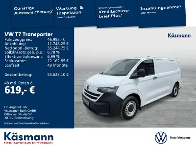Neu VW Transporter 150 PS (110 kW) 2026 Blau Van