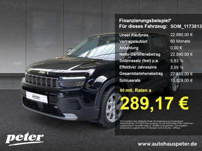 Gebraucht Jeep Avenger Altitude 101 PS (74 kW) 2024 Volcano black SUV