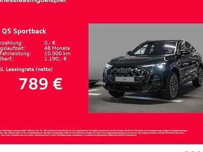Neu Audi Q5 Sportback Ambiente 204 PS (150 kW) 2025 Schwarz SUV