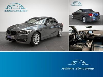 gebraucht BMW 218 d Cabrio Sport Line Navi LED Sitzh Tempomat