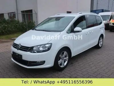 Gebraucht VW Sharan Highline 177 PS (130 kW) 2020 Weiß Van / Kleinbus