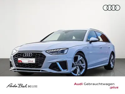 Gebraucht Audi A4 S-Line 204 PS (150 kW) 2022 Gletscherweiß metallic Kombi
