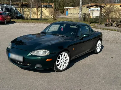 Używany Mazda MX5 110 KM (80 kW) 2002 Zielony Kabriolet