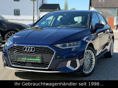 Brugt Audi A3 Advanced 150 HK (110 kW) 2020 Blå Sedan