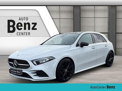 Gebraucht Mercedes A200 AMG line 163 PS (119 kW) 2019 Weiß Limousine