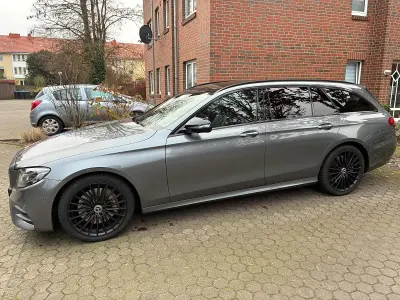 Brugt Mercedes E400 AMG 333 HK (244 kW) 2017 Grå Stationcar