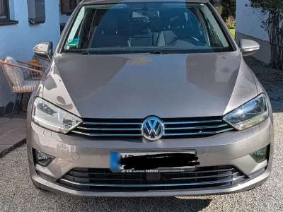 Gebraucht VW Golf Sportsvan LOUNGE 125 PS (91 kW) 2015 Grau Van / Kleinbus