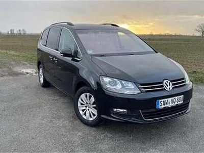 Gebraucht VW Sharan Comfortline 140 PS (102 kW) 2011 Schwarz Van / Kleinbus
