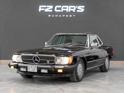 Second-hand Mercedes 560 231 CP (169 kW) 1986 Negru Cabrio