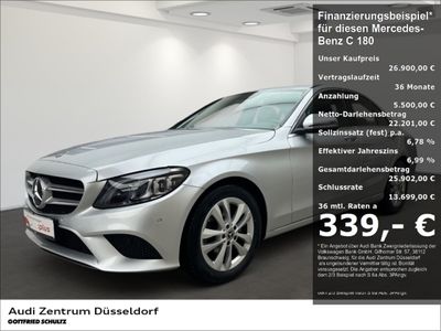 gebraucht Mercedes C180 Lim. Avantgarde FAHRASSISTENZ-PAKET NAVI SHZ