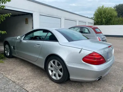 Gebraucht Mercedes SL500 225 PS (165 kW) 2002 Silber Cabrio