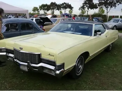 Begagnad Ford V8 320 HK (235 kW) 1971 Gul Sportkupé