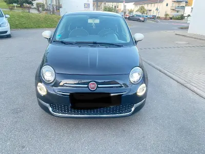 Usata Fiat 500 Lounge 69 CV (50 kW) 2016 Nero Utilitaria