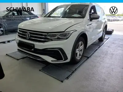 Gebraucht VW Tiguan Allspace R-line 200 PS (147 kW) 2022 Weiß SUV