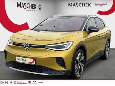 Honey yellow metallic Gebraucht 2021 VW ID.4 Pro Performance SUV | 28.220 € (Fairer Preis)