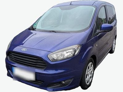 Gebraucht Ford Tourneo Courier 101 PS (74 kW) 2017 Blau Van / Kleinbus
