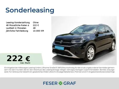 Gebraucht VW T-Cross Life 116 PS (85 kW) 2025 Deep black perleffekt SUV