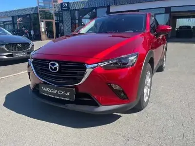 Gebraucht Mazda CX-3 Exclusive-Line 121 PS (88 kW) 2019 Magmarot metallic (metallic) SUV