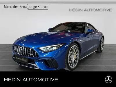 Gebraucht Mercedes SL63 AMG AMG 585 PS (430 kW) 2022 Blau Cabrio