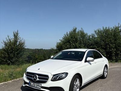 Usata Mercedes E200 Avantgarde 184 CV (135 kW) 2016 Bianco Berlina